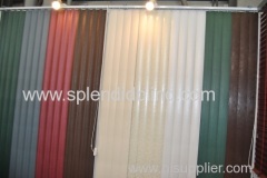 the pvc vertical blind and polyester vertical blind pvc top rail zebra blind Vertical blind blackout aluminum tube