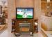French / Louis Style Antique Realistic Flame Electric Fireplaces TV Stands Remote Control