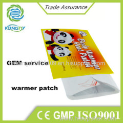 Kangdi supply OEM&ODM instant heat body warmer pad