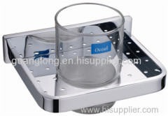 tumbler holder with glass chrome