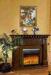 Remote Control Antique Fireplace Mantel , Home Classic Flame Electric Fireplaces