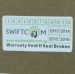 Printed Permanent Adhesive Tamper Proof Seals Sticker to Ensure Security Evident of Products