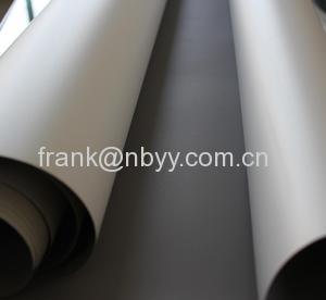 Light Stop Grey Back PET(polyester) Film for Pigment and Dye Printing