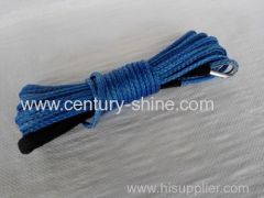 synthetic winch rope bule color