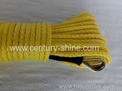 synthetic winch rope yellow color