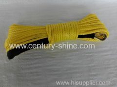 synthetic winch rope yellow color