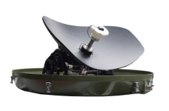 0.8m Ku Band Vehicle Mounted SOTM VSAT satellite dish