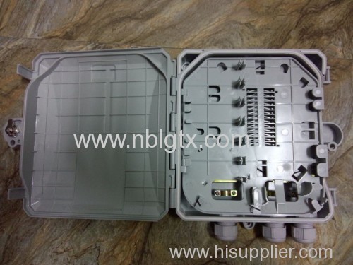 Outdoor Fiber Optic Terminal Box 8 Port PLC Splitter FTTH Box