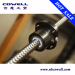 Best quality antibacklash Ground ball screw and support