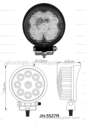 27w led work light 4.5