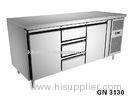 Large Kitchen Refrigeration R404a 110 - 115V , Undercounter Refrigerator With Drawers