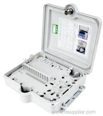 outdoor/indoor 12 core FTTH Fiber optic plastic Distribution box
