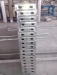 Steel walkway board in scaffolding