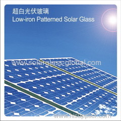 3.2mm Anti-reflective solar panel glass with high quality