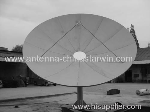 3.7m Prime focus receive Only antenna