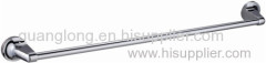 Zinc single towel bar chrome