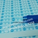 Destructible vinyl custom adhesive date warranty void stickers with months For Tamper Sticker Use