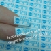 Destructible vinyl custom adhesive date warranty void stickers with months For Tamper Sticker Use