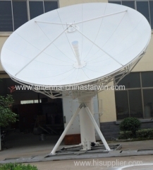 6.2m satcom aluminum antenna