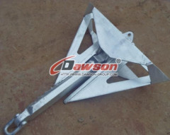 Delt Flipper HHP anchor; HHP Delta Anchor for mooring