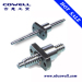Best quality antibacklash Ground ball screw and support