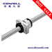 Gold supplier and Low friction Precision ball screw with High Accuracy