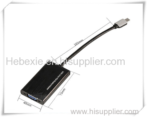 Support video output USB 3.1 Type C cable with 24cm length