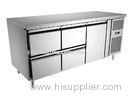 Restaurant Refrigeration Equipment Stainless Steel Work Table 400L Adjustable Shelving