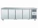 Stainless Steel Under Counter Chiller 540L / 4 Door Undercounter Refrigerator