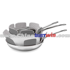 cookware guards in kitchen