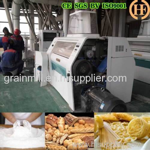 Maize mills for milling maize to flour grits with roller mills flour sifter for Africa maize flour millings