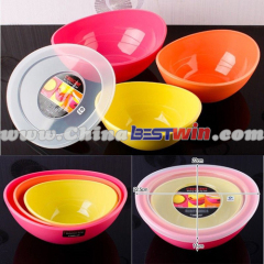 mixing Plastic salad bowls set