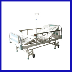 hydraulic hospital bed 3 swing four cranked