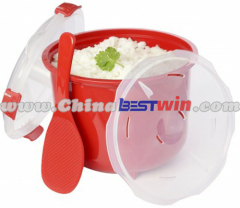 Durable microwave steamer cooker