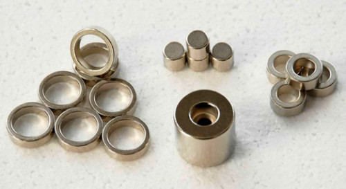 Hot Sale N35 Cheap Ring Sintered Ndfeb Magnet With A Mid Sink Hole