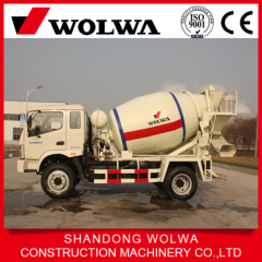 4 CBM of concrete mixer truck