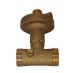 Brass sand blasting clamp fitting