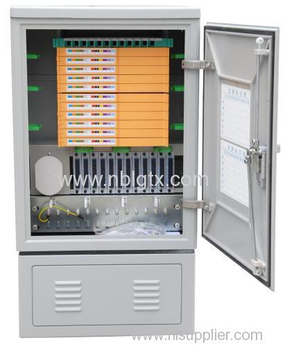 Fiber optic cross cabinet 144core smc