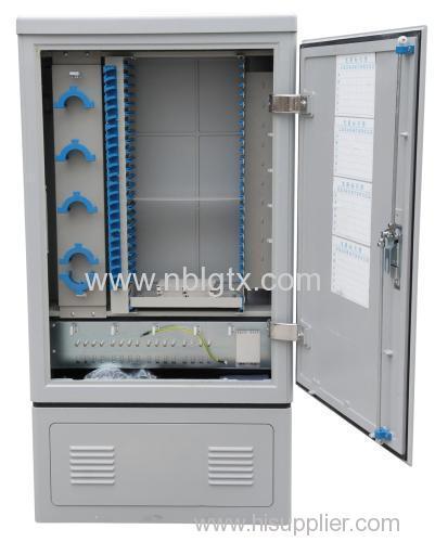 Fiber optic cross cabinet 288core smc