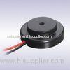 Black PPO Thin Piezo Buzzer 3V With Wire 2MA At 3.8KHz