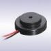 Black PPO Thin Piezo Buzzer 3V With Wire 2MA At 3.8KHz