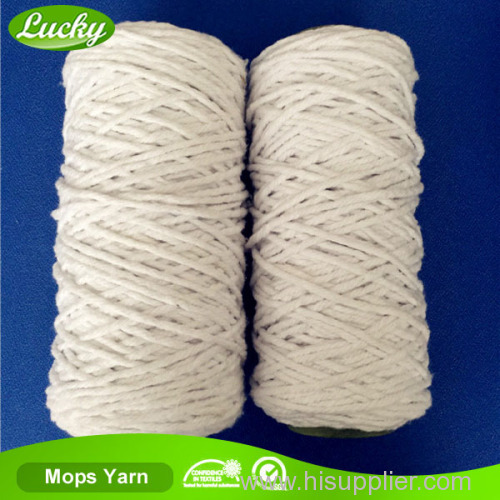 Regenerated cotton mop yarn
