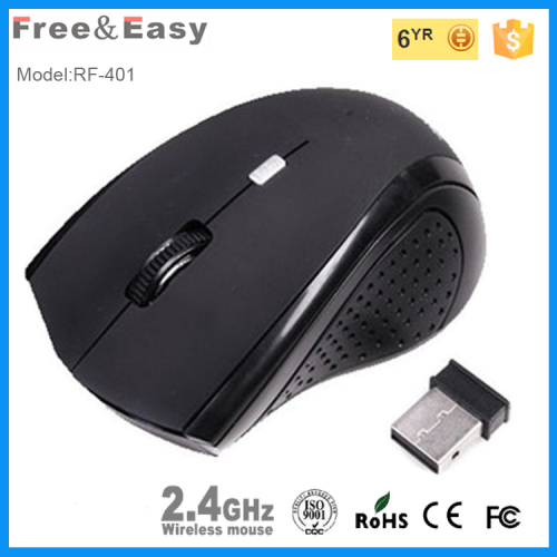 2015 High quality best size 2.4g ergonomic computer wireless mouse 