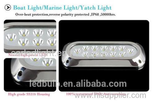 36W Submarine Underwater Marine LED Light Bulbs IP68 Waterproof High Power