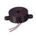 Black Wire Piezo electric Buzzer 2.8KHz 1/2 Duty Square Wave For Computer