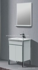 MDF Bathroom cabinets with mirror &basin