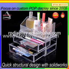 Customized conter acrylic cosmetic display stand