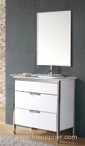 15 or 18mm MDF Bathroom furnitures with mirror &basin