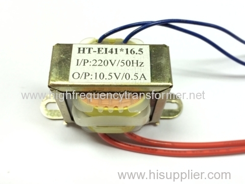 Low Frequency Pin Type EI Type Iron Power Transformer