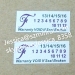 Custom Company Logo Printed Brittle Adhesive Warranty Stickers Warranty Sticker with Years and Months